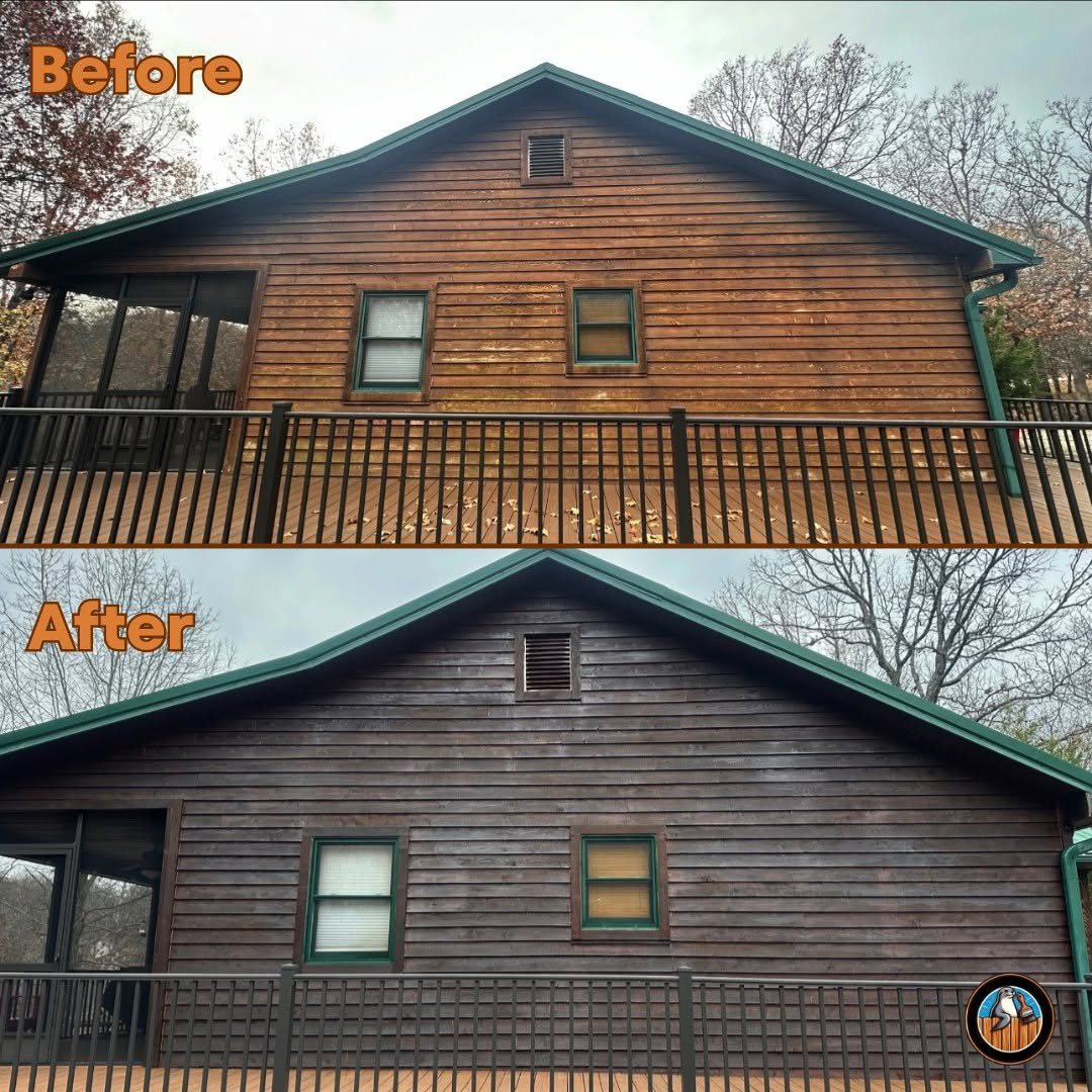 Sealed log home